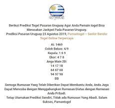 Prediksi Togel Uruguay 23 Agustus 2019 Uruguay Pengikut