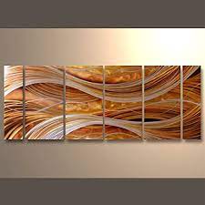 Handmade Abstract Group Contemporary Metal Wall Art With Soft Color 24 X 65 In You Can G Contemporary Metal Wall Art Abstract Metal Wall Art Metal Wall Art
