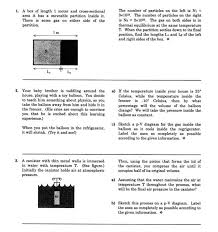 Solved 1 A Box Of Length 1 Meter And Cross Sectional Area A Chegg Com