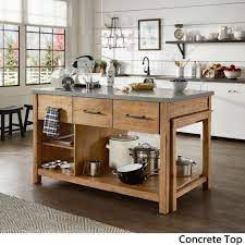 Overstock kitchen cabinets discount sale all wood in stock 10. These Wood Kitchen Ideas Will Totally Transform The Space Kitchen Island Decor Kitchen Design Kitchen Furniture