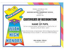 Get Our Sample Of Star Student Certificate Template For Free Awards Certificates Template Certificate Templates School Certificates