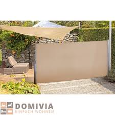 Seitenmarkise Beige 300 215 160 Cm Terrasse Garten Trennwand Markise Sonnenschutz Markisen Haus Und Garten