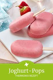 Eis Rezept Thermomix Rezept Dessert Bei Hitze Sommer Nachtisch Erdbeer Pops Einfacher Nachtisch Eis Selber Machen Rezept Thermomix Rezepte