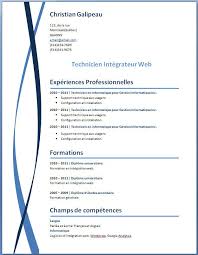 Exemple Et Modele De Cv Gratuit Word Cv Gratuit Word Modele Cv Gratuit Cv Gratuit