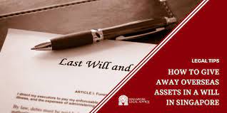 To execute a will in any state in the united states, you must 1) sign the document while you have capacity to know what you're doing, and 2) have two people sign the will as witnesses. How To Give Away Overseas Assets In A Will In Singapore Singaporelegaladvice Com