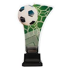 Der dfb hat die partie am vergangenen freitag abgesetzt. Fussballpokal Aus Plexiglas Mit Schwarzem Sockel Mit Gravur