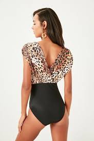Leopar Desenli Mayo Tbess19ch0049 Mayolar Leopar Bikini