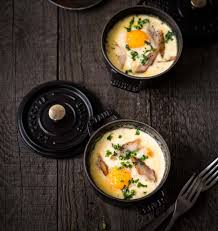 Oeuf Cocotte Au Maroilles Fauquet Et Maquereau Fume Recette Maquereau Fume Recettes De Cuisine Oeufs Cocotte