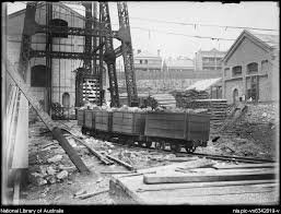 Digital Collections Pictures Full Rail Carts At Balmain Colliery With Houses In The Background Sydney Ca 1930s Pict In 2021 Australia History Balmain Pictures