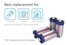 Various application tests show tenergy propel suitable for any environment enegitech cr123a lithium battery built with ptc protection which ensure good performance in any extreme weather or. Tenergy Propel 3v Cr123a Lithium Battery High Performance Cr123a Cell Batteries Ptc Protected For Cameras Flashlight Replacement Cr123a Batteries 20 Pack Not For Arlo Camera Nbsp Walmart Com Walmart Com