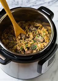 Healthy beef instant pot recipes. Instant Pot Beef Stroganoff Easy And Healthy Recipe