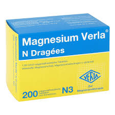 Ich will das magnesium nur an samstagen und sonntagen nehmen, da ich am. Magnesium Verla N Dragees 200 St Delmed