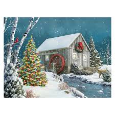 Maybe you would like to learn more about one of these? Springbok The Falling Snow Puzzle 500pc In 2021 Christmas Scenes Christmas Paintings Christmas Drawing