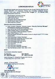 Universitas pertamina (up) didirikan berdasarkan surat keputusan (sk) menteri riset, teknologi, dan pendidikan tinggi no. Pt Pertamina Training And Consulting Buka Lowongan Ketua Lamr Dahulukan Anak Tempatan