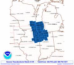 These are often issued before a major tornado outbreak. Pds Severe Thunderstorm Watch For Northwestern North Central Indiana Until 10 P M Edt W9lw S Ramblings