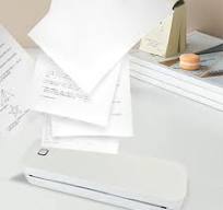 A4 Thermal Printer Bluetooth Pocket Photo Document Printer 203DPI Printing  Wireless Inkless Thermal Printer