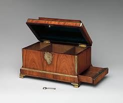 Abraham Roentgen German 1711 1793 Date Ca 1750 55 Culture German Neuwied Am Rhein Medium Oak Cedar Veneered With Rosewood Tea Chest Chest Tea Caddy