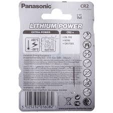 Rating 4.800178 out of 5. Nkon Cr2 Panasonic Photo Power Blister 3v Cr123a Cr2 Size Lithium Disposable Batteries