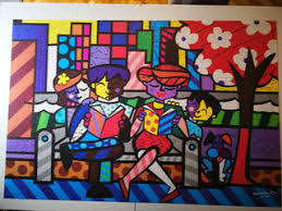 Art drawings for kids drawing for kids art for kids art pop sonne illustration art plastique art lessons painted rocks. Romero Britto Puzzle Quebra Cabeca Mercadolibre Com Ar