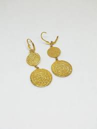 Phaistos Disc Earrings/ancient Greek Jewelry/minoan | Etsy Israel