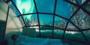 Accommodation Kakslauttanen Kakslauttanen Arctic Resort See The Northern Lights Northern Lights Igloo