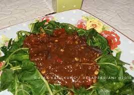 Resep 07 Rujak Kangkung Khas Kuningan Oleh Resa Pebriani B Recipe Resep Sederhana Makanan Dan Minuman Resep Masakan