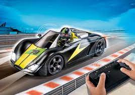 Playmobil Turbo Racer Rc Noir Radiocommandee Castello Jeux Et Jouets Raceauto Racewagens Afstandsbediening