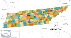 Tennessee County Map Map Of Counties In Tennessee Map of nashville area hotels: