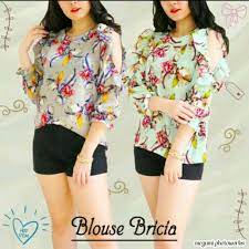 Baik di toko, butik, mall sampai department store. Baju Atasan Wanita Cantik Model Blouse Motif Bunga Simpel Modis Kualitas Import Harga Murah G9742ekt Shopee Indonesia