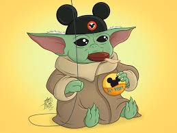 Baby Yoda Cartoon Wallpapers Wallpaper Cave The baby yoda meme is the force of the internet. baby yoda cartoon wallpapers