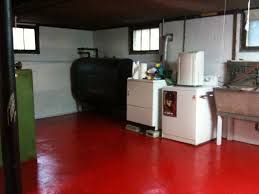 Proximity to toilet, with raised sinks. Dry Basement Epoxy Flooring Kit Armorgarage
