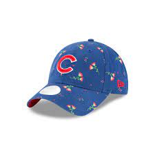 Chicago Cubs Blossom Lightly Structured Womens 9twenty Adjustable Hats New Era Cap Chicago Cubs Womens Chicago Cubs New Era Cap
