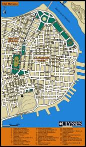 Havana Cuba Tourist Map Cruises To Cuba Havana Tourist Map