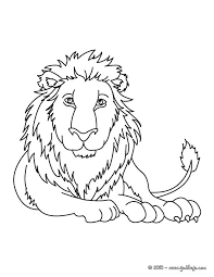 Dibujos Animales De La Sabana Para Colorear Leon Para Imprimir Animal Coloring Pages Lion Coloring Pages African Animals