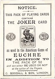 A wildcard is a team from a conference (afc or nfc) that didn't win one of the 4 divisions but had the next best record. The Joker The World Of Playing Cards
