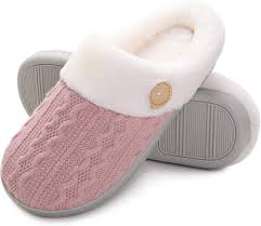 New style custom colors us big size indoor house fur slides shoes white fuzzy slippers. Vonluxe Womens Fuzzy House Slippers Comfy Memory Foam Bedroom Slippers Warm Slip On Light Shoes Outdoor Indoor Faux Fur Lined Slippers Clothing Shoes Jewelry Vit Edu Au
