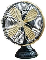 7 Vintage Style Tabletop Fans That Are Kid Friendly Desk Fan Satin Brass Fan