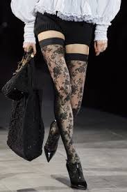 White floral pattern fishnet thigh highs. 200 Floral Fishnets Ideas In 2021 Tights Fishnet Fashion