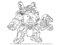 Learn How To Draw Torbjorn From Overwatch Overwatch Step By Step Drawing Tutorials Desenhos Arte Artes