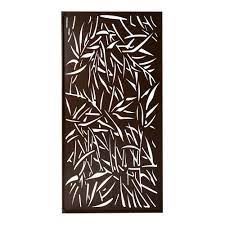 People have enjoyed decorating their walls since ancient times. Stratco Privacy Screen Wall Art Panel 4 X 2 Jungle Design With Rustic Lg 17682 The Home Depot