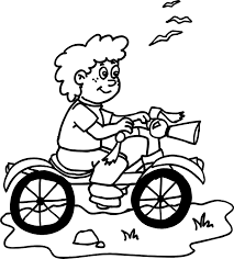 Click the masha riding bike with bear coloring pages to view printable version or color it online (compatible with ipad and android tablets). Bike Coloring Page Coloring Home