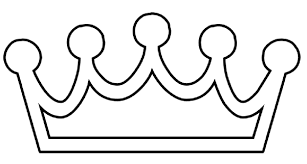 Template Princess Crown Crown Clip Art Crown Outline Crown Printable