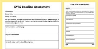• baseline assessment and value added in the international context: Baseline Assessment Eyfs For Childminders