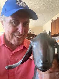 Celebrating new guitar purchase and music background