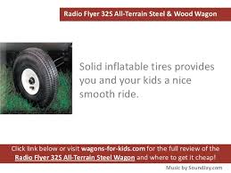Radio flyer all terrain steel & wood wagon. Radio Flyer 32s All Terrain Steel Wood Wagon