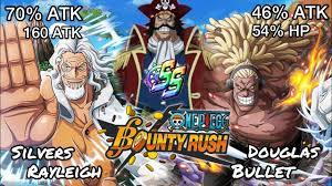 Ex-Roger Pirates! Douglas BULLET & Silvers RAYLEIGH Gameplay in SS | One  Piece Bounty Rush (OPBR) - YouTube