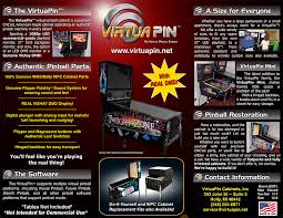 virtuapin the virtual pinball cabinet