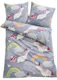 linge de lit licorne multicolore linon unicorno biancheria da letto idee