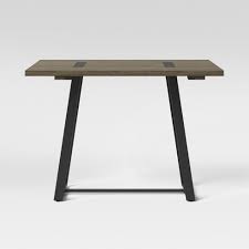 Small dining room sets, nook tables and dinette tables can turn into a designated homework spot or a comfortable place for family game nights. Brimfield Metal Base Extendable Dining Table Brown Threshold Target
