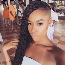 Try these diverse long hair on top and shaved sides hairstyles to create your fashion. 50 Ultra Cool Shaved Hairstyles For Black Women Hair Motive Hair Motive
